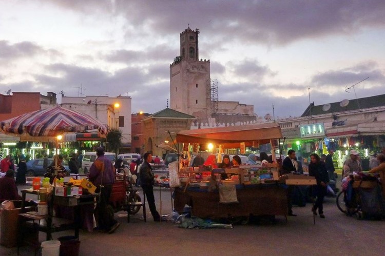 De straten van El Jadida - Marokko